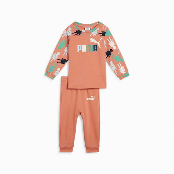Zabawny zestaw dresowy PUMA x PLAYMOBIL® dla malucha – skocz do przygody z PUMĄ!