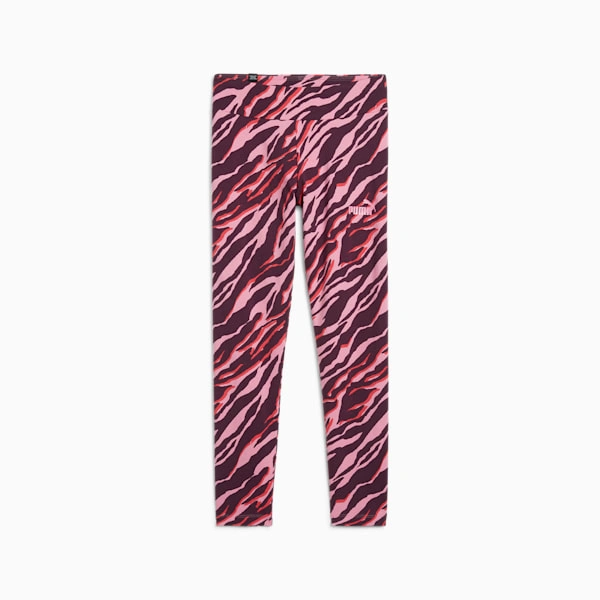 PUMA ESS+ ANIMAL Legginsy dla Dużych Dzieci: Dzika Zabawa w Stylowych Wzorach!