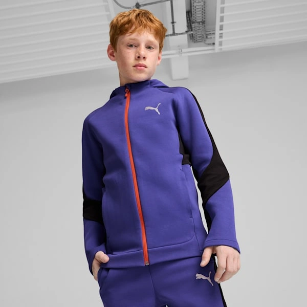 Bluza PUMA EVOSTIPER dla dużych dzieci - idealna na trening i styl.