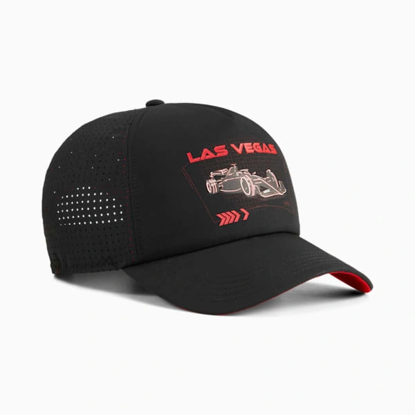 Czapka Trucker F1 Las Vegas PUMA: Vegas Nights, Szybkie Marzenia, Stylowa Jazda.